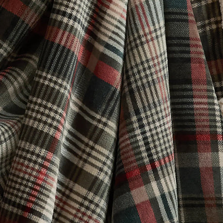 Dreams & Drapes Bennet Check Cosy Woven Throw 150cm x 200cm 5