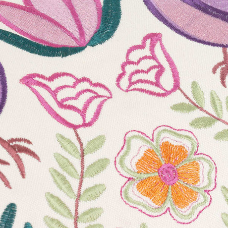 Broderie Cushion Cover / Filled Cushion 12" x 20" (30cm x 50cm) by furn. 4