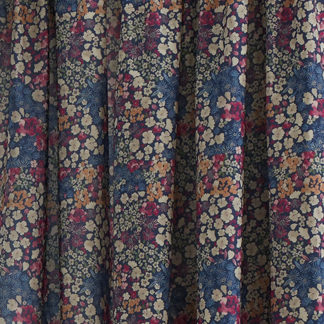 Dreams & Drapes Bessie Floral Pencil Pleat Tape Top Curtains 3