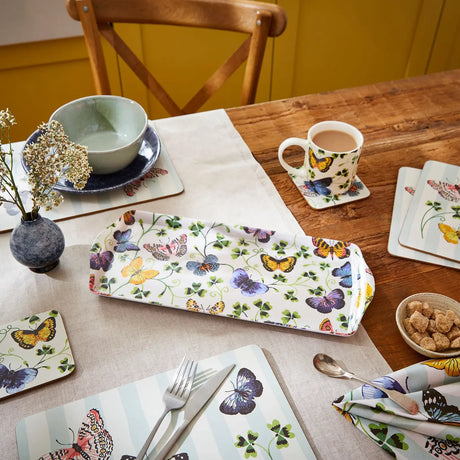 Butterfly Grove Placemat 4 Pack in Blue