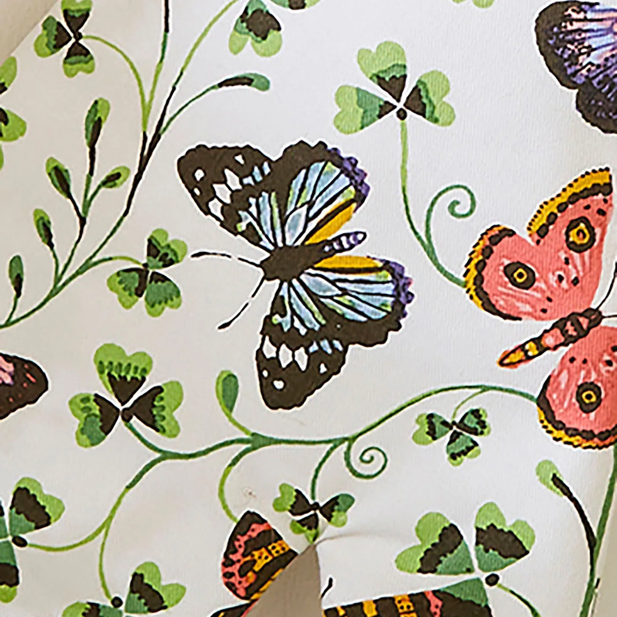 Butterfly Grove Gauntlet Oven Glove in Blue