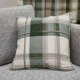 Balmoral Check Cushion Cover Cosy Tartan Pattern 43cm x 43cm - Bottle Green - Balmoral Check Cushion In Bottle Green 43 X 43Cm 2
