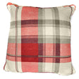 Balmoral Check Cushion Cover Cosy Tartan Pattern 43cm x 43cm - Ruby