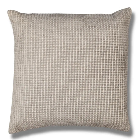 Bath Textured Chenille Cushion Cover and Filled Cushion 18" x 18" (45cm x 45cm) by Sundour