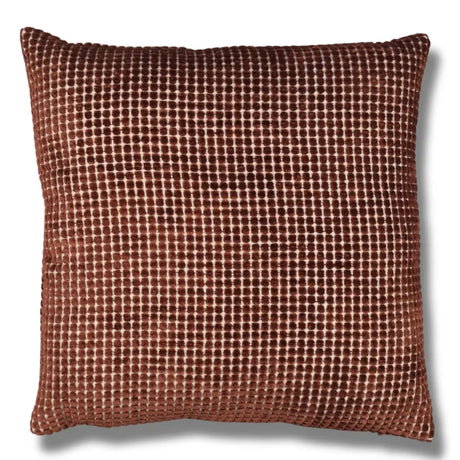 Bath Textured Chenille Cushion Cover and Filled Cushion 18" x 18" (45cm x 45cm) by Sundour
