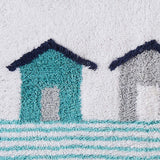 Beach Huts 100% Cotton Bath Mat - Beach Huts Bath Mat In Blue 50 X 80Cm 3