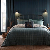 Bear Walks Brushed Cotton Flannelette Duvet Cover Set - Bear Walks Duvet Cover Set In Natural 4