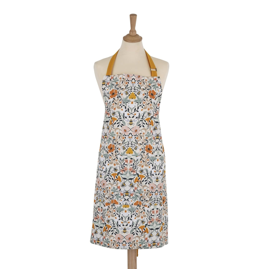 Ulster Weavers Bee Bloom Floral Apron 100% Cotton