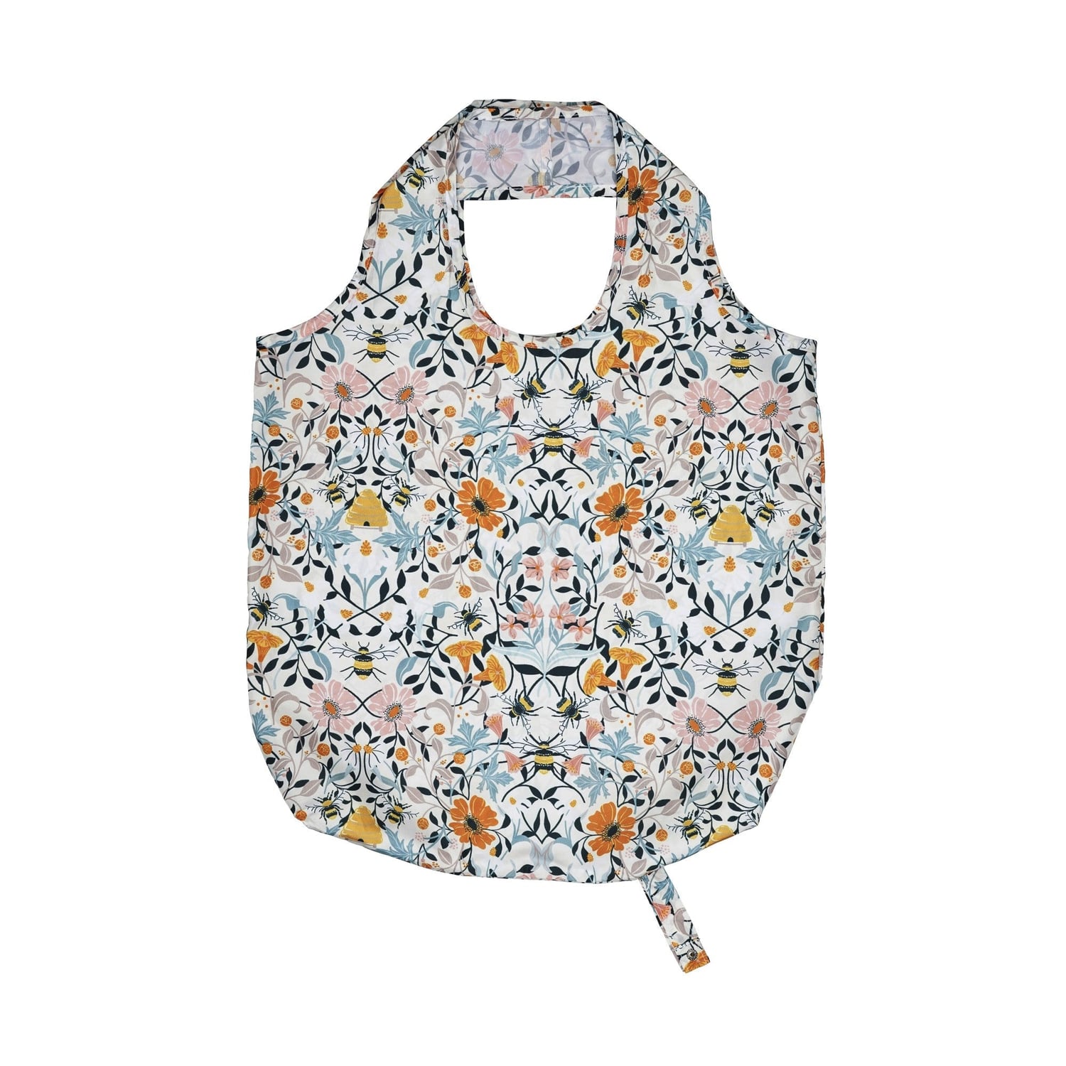 Ulster Weavers Bee Bloom Floral Packable Shopping Bag