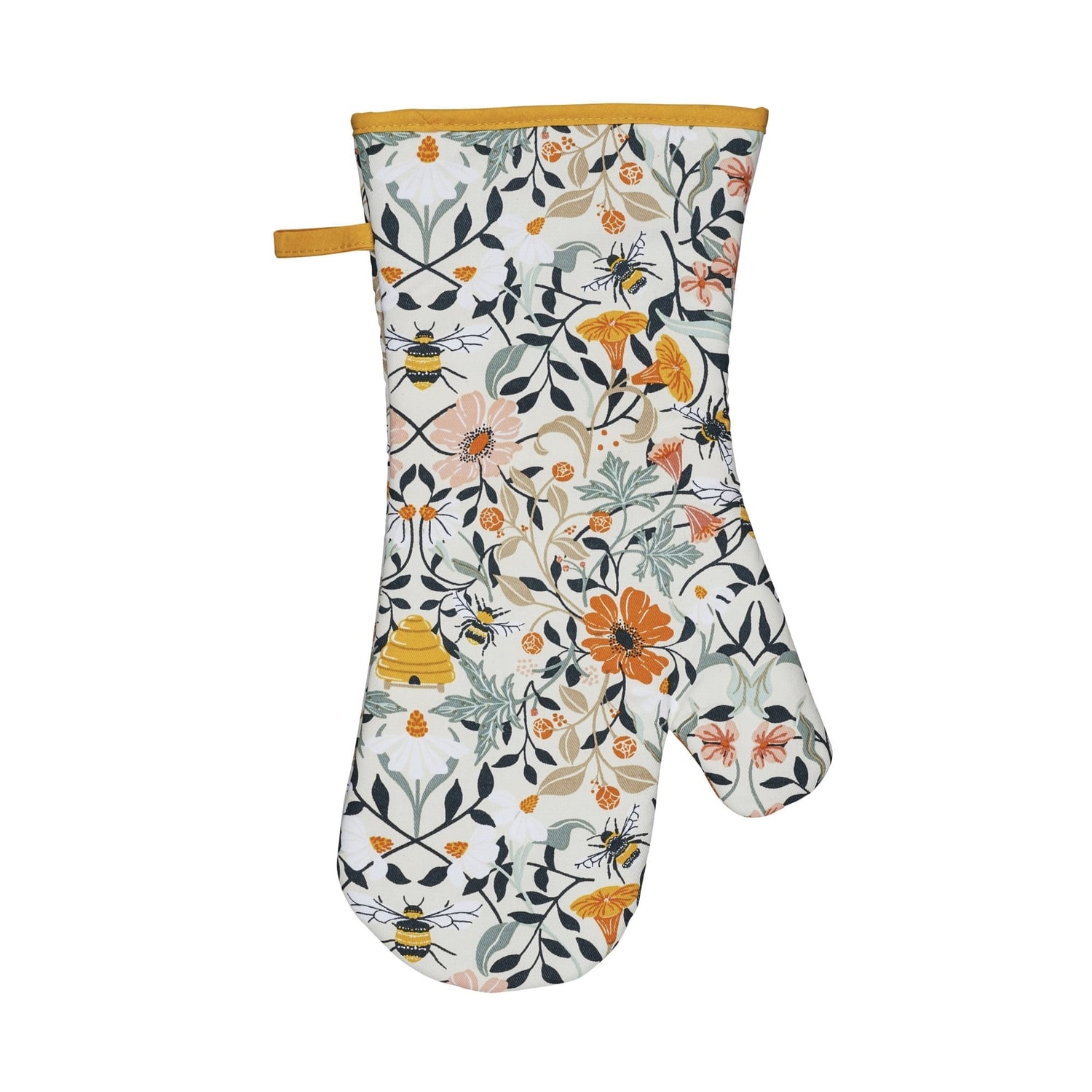Ulster Weavers Bee Bloom Floral Gauntlet Oven Glove - Bee Bloom Gauntlet Oven Glove In Multicolour 2