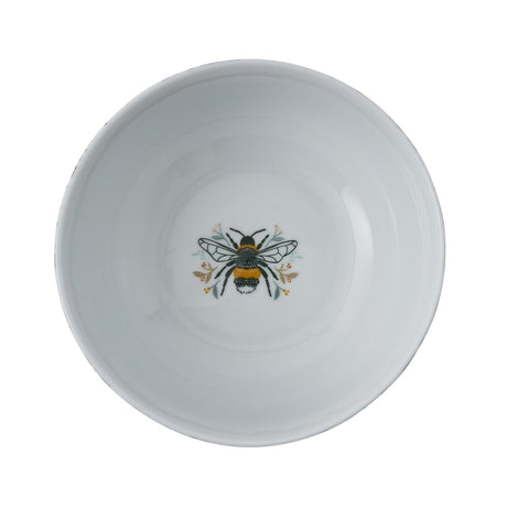 Ulster Weavers Bee Bloom Floral Porcelain Bowl - Bee Bloom Porcelain Bowl In White 2