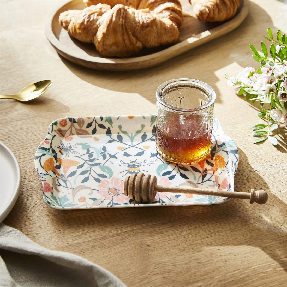 Ulster Weavers Bee Bloom Floral Scatter Tray