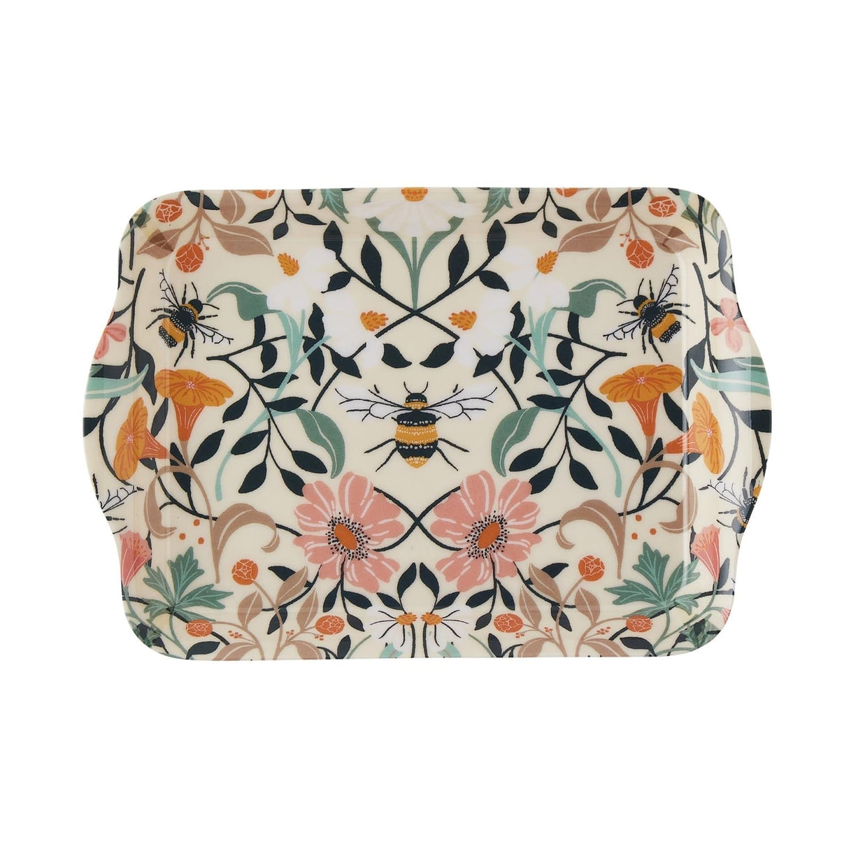 Ulster Weavers Bee Bloom Floral Scatter Tray - Bee Bloom Scatter Tray In Yellow 2