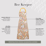 Ulster Weavers Bee Keeper Luxury 100% Cotton Apron - Bee Keeper Cotton Apron In Natural 2