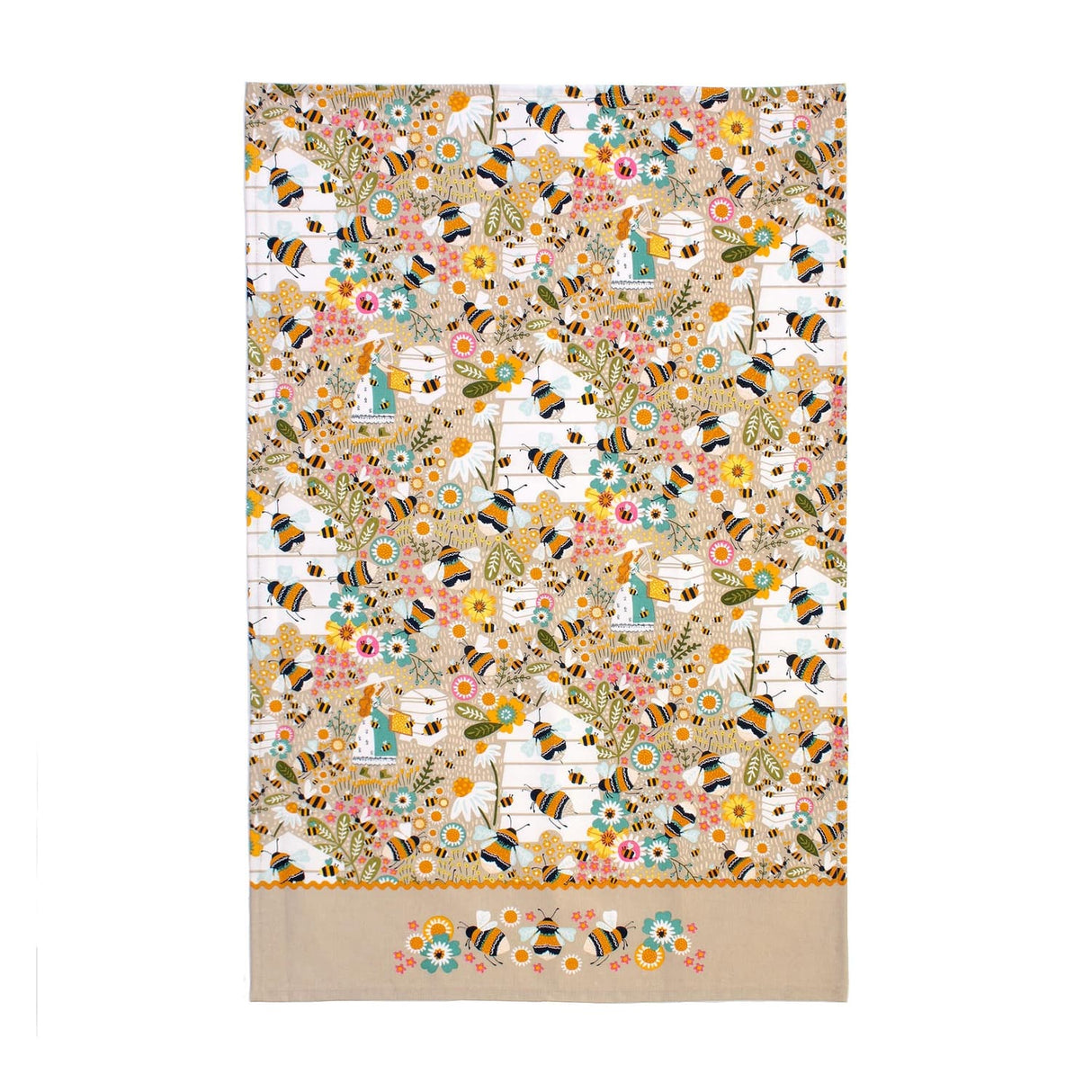 Ulster Weavers Bee Keeper Luxury 100% Cotton Tea Towel