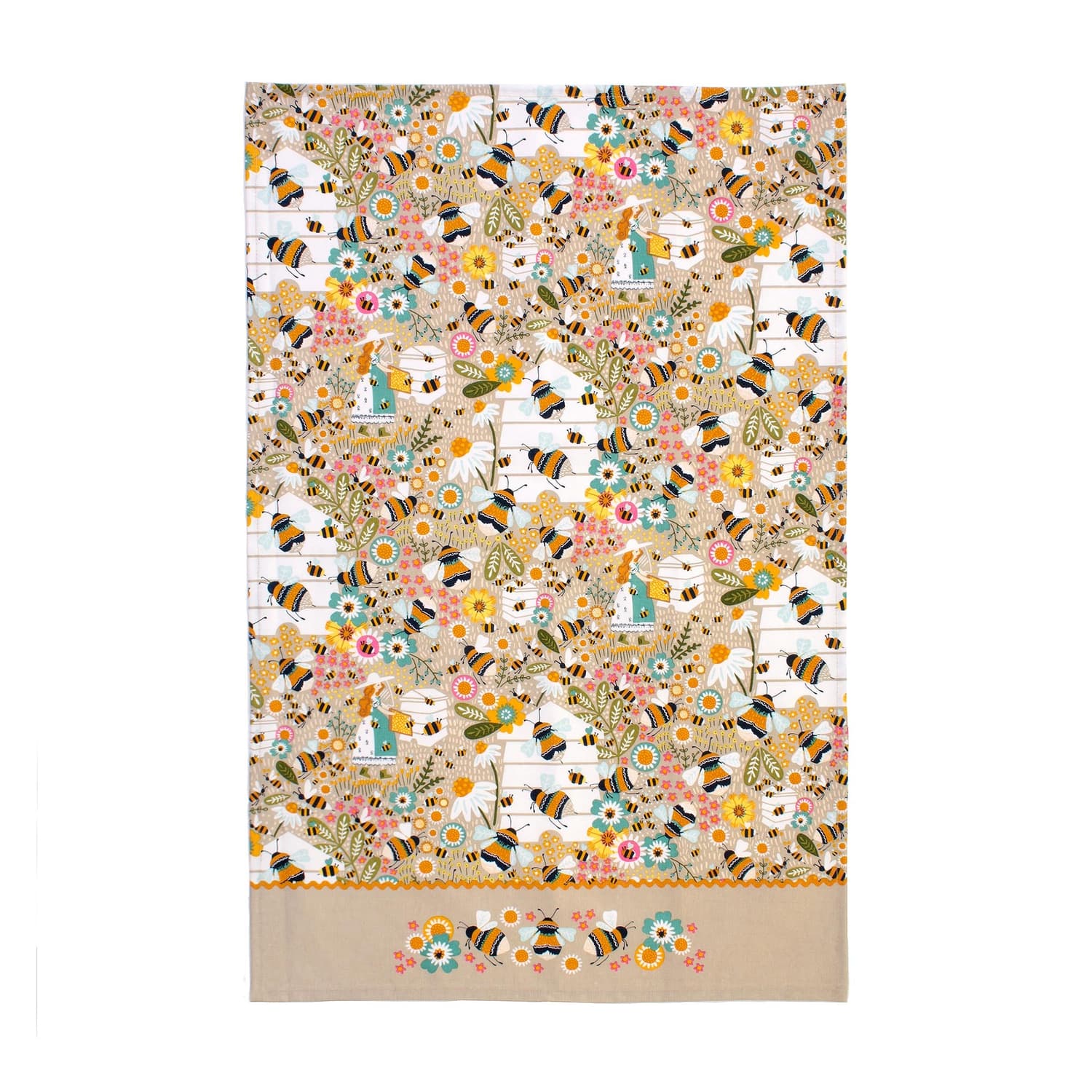 Ulster Weavers Bee Keeper Luxury 100% Cotton Tea Towel