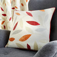 Beechwood Patterned Cushion Cover 43cm x 43cm (17" x 17") - Red