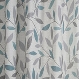 Beechwood Eyelet Curtains - Duck Egg Light Filtering Printed - Beechwood Eyelet Curtains In Duck Egg 3