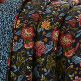 Bejewelled Cotton Bedspread 200cm x 230cm - Navy - Bejewelled Bedspread In Navy 200 X 230Cm 3