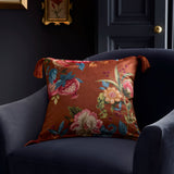 Bejewelled Embellished Cushion Cover 43 x 43cm - Spice - Bejewelled Cushion In Spice 43 X 43Cm 2