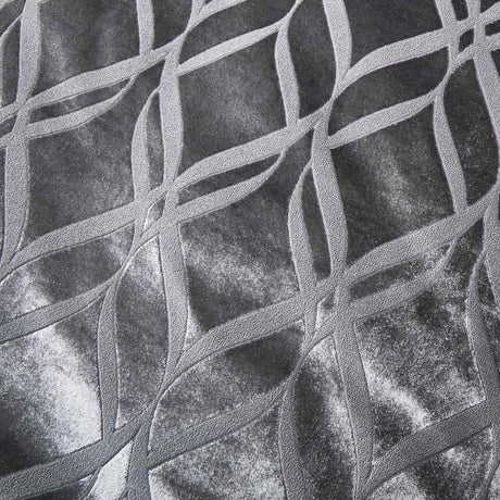 Belfort Velvet Cushion Cover 43cm x 43cm - Slate - Belfort Cushion In Slate 43 X 43Cm 2