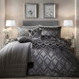 Belfort Velvet Duvet Cover Set - Slate