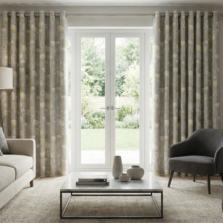 Bergen Made to Measure Curtains Grey