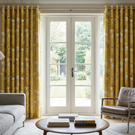 Bergen Made to Measure Curtains Ochre