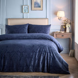 Berkley Velvet Floral Duvet Cover Set