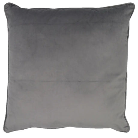 Berkshire Velvet Cushion Cover and Filled Cushion 22" x 22" (55cm x 55cm) by Sundour