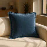 Bertie Cushion Cover / Filled Cushion 18" x 18" (45cm x 45cm) - Ink