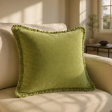 Bertie Cushion Cover / Filled Cushion 18" x 18" (45cm x 45cm) - Sage