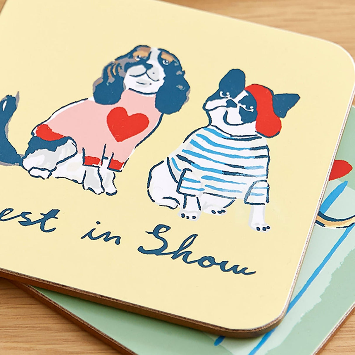 Ulster Weavers Best In Show Dog Print Coasters 4 Pack - Best In Show Coasters 4 Pack In Multicolour 3