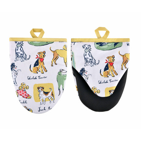 Ulster Weavers Best In Show Dog Print Microwave Mitts Pair