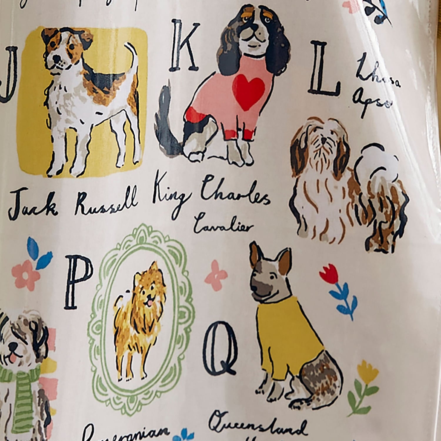 Ulster Weavers Best In Show Dog Print PVC Oilcloth Apron - Best In Show Pvc Apron In Multicolour 3