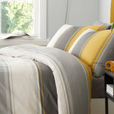 Betley Polycotton Duvet Cover Set - Ochre - Betley Duvet Cover Set In Ochre 2