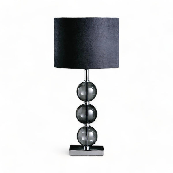 Black Orb Montreal Chrome Table Lamp 51cm