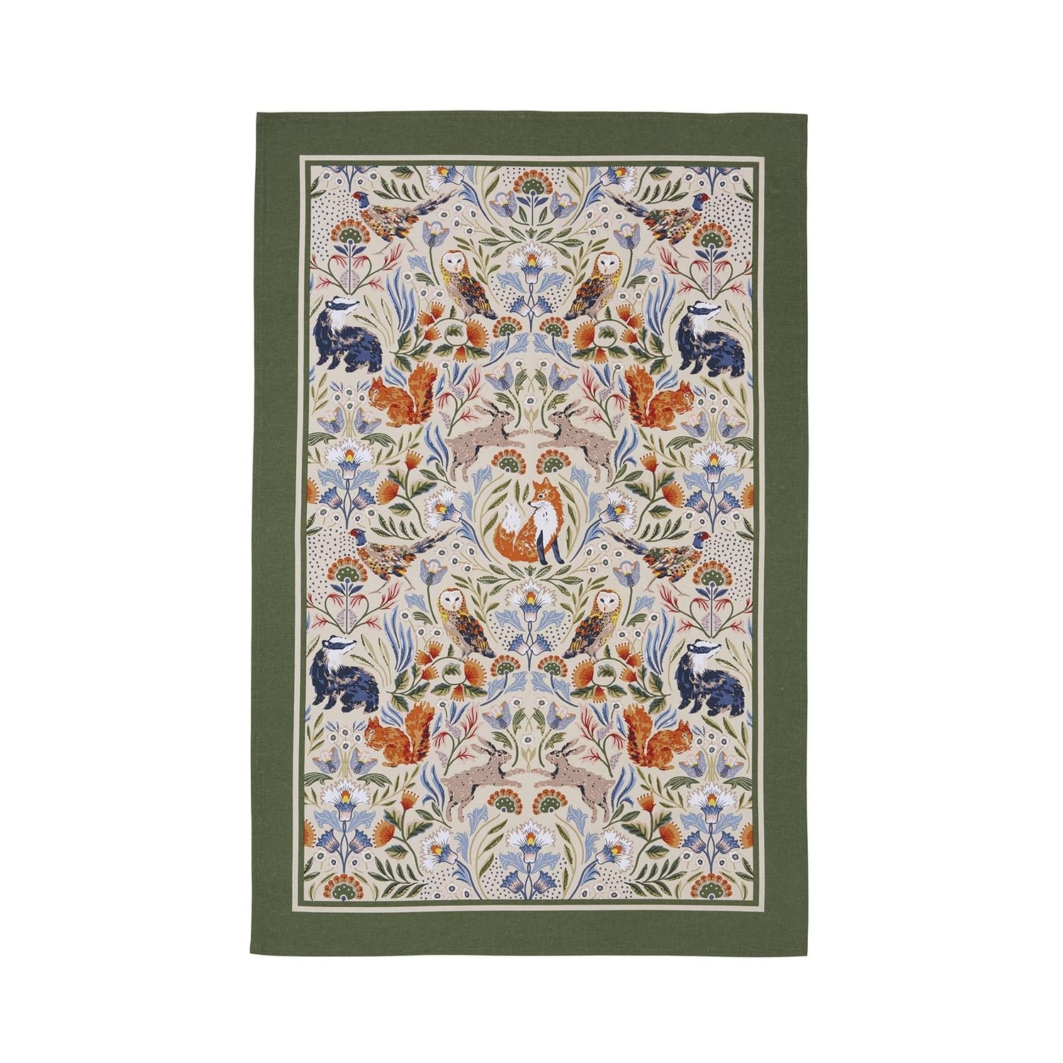 Ulster Weavers Blackthorn Floral Cotton Textiles Tea Towel