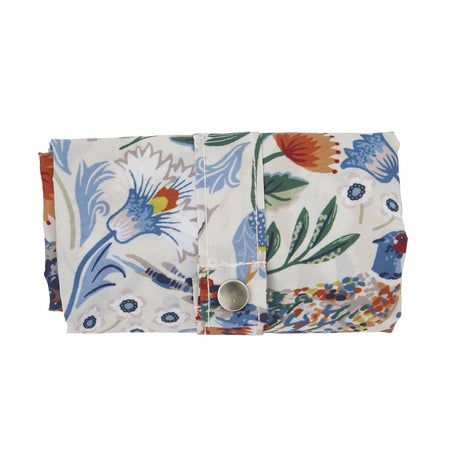 Ulster Weavers Blackthorn Floral Packable Shopping Bag - Blackthorn Foldable Tote Bag Medium In Beige 3
