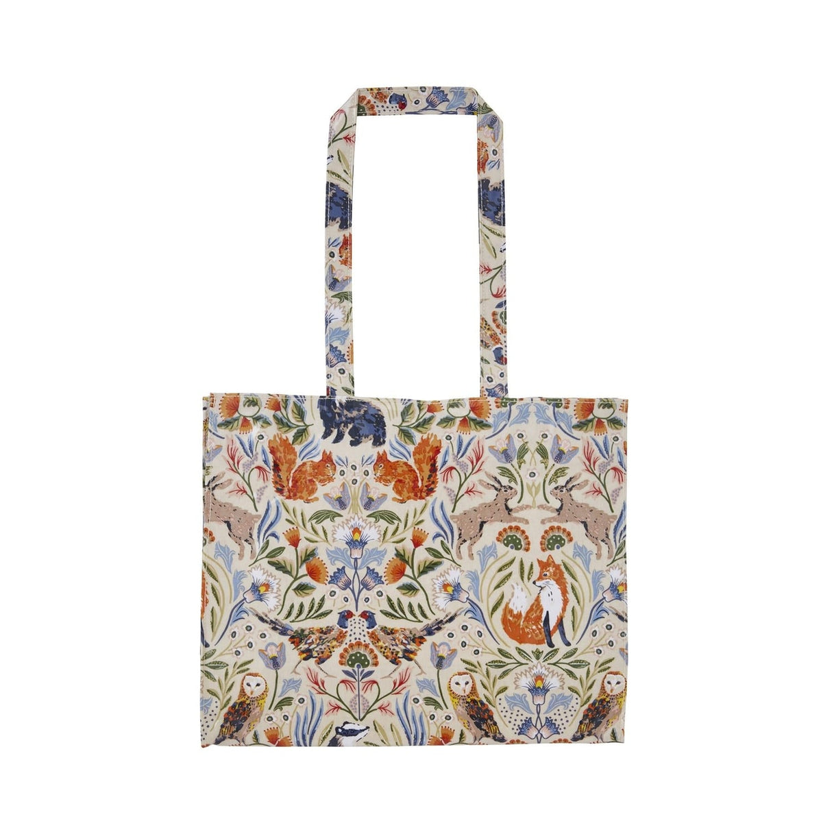 Ulster Weavers Blackthorn Floral PVC Shoulder Bag - Blackthorn Shoulder Bag Pvc In Beige 3