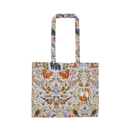 Ulster Weavers Blackthorn Floral PVC Shoulder Bag - Blackthorn Shoulder Bag Pvc In Beige 3