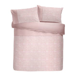 Blossom Jacquard Floral Woven Duvet Cover Set - Blossom Duvet Cover Set In Blush 3