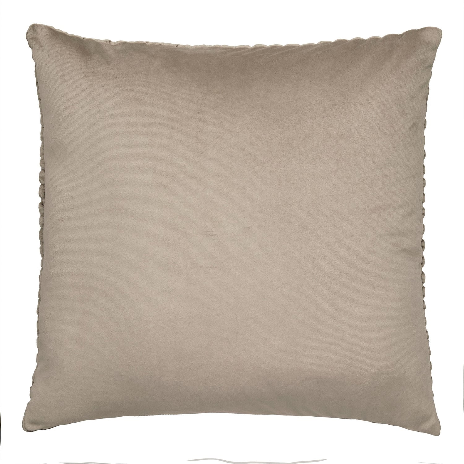 Bobble Textured Filled Cushion / Cover 55 x 55cm 22" x 22" - Natural - Bobble Cushion In Natural 55 X 55Cm 3