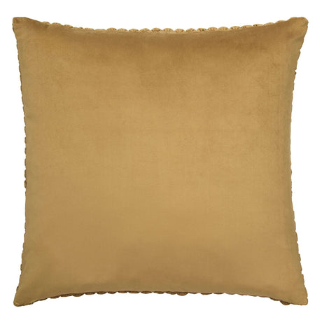 Bobble Textured Filled Cushion / Cover 55 x 55cm 22" x 22" - Ochre - Bobble Cushion In Ochre 55 X 55Cm 3