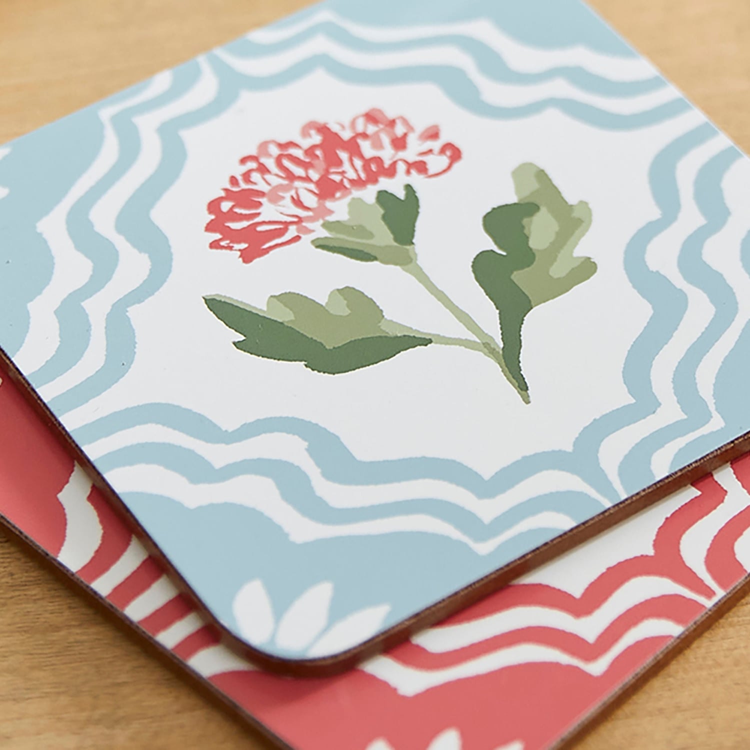 Ulster Weavers Boho Floral Coasters 4 Pack - Boho Floral Coasters 4 Pack In Multicolour 4