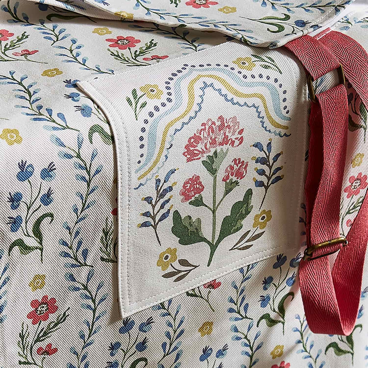 Ulster Weavers Boho Floral Cotton Apron - Boho Floral Cotton Apron In Multicolour 3