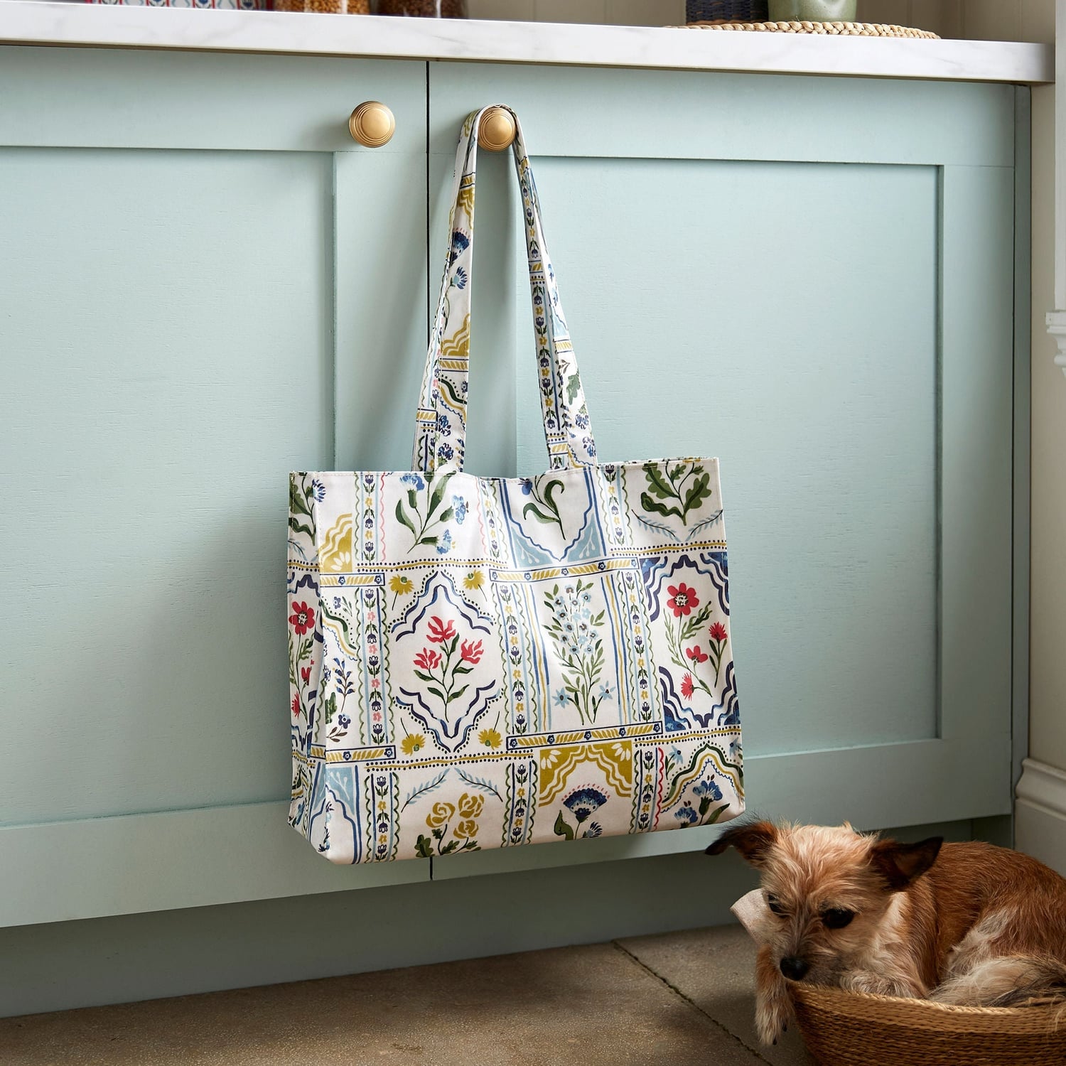 Ulster Weavers Boho Floral PVC Shoulder Bag - Boho Floral Shoulder Bag Pvc In Multicolour 2
