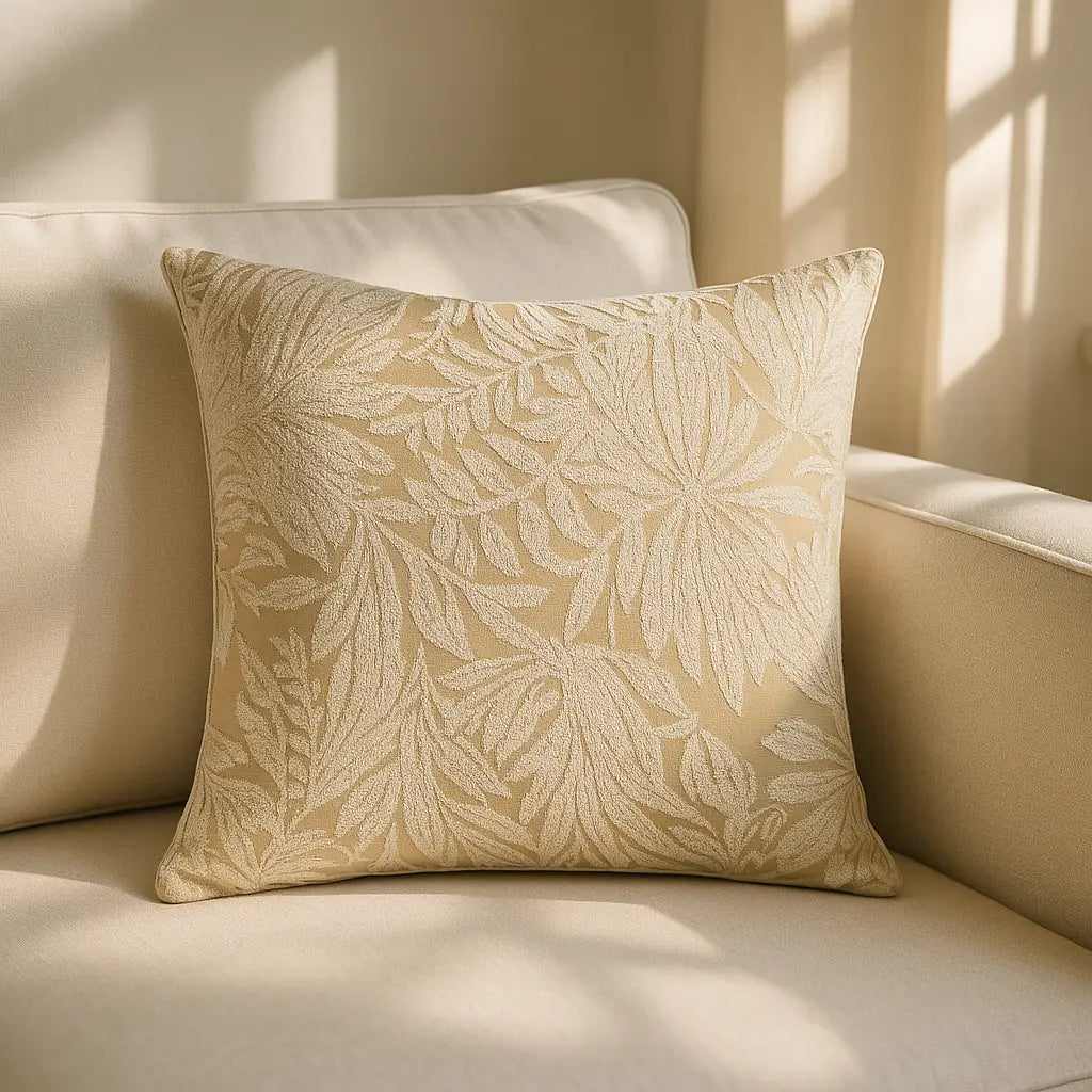 Botanic Cushion Cover / Filled Cushion Collection - Cream