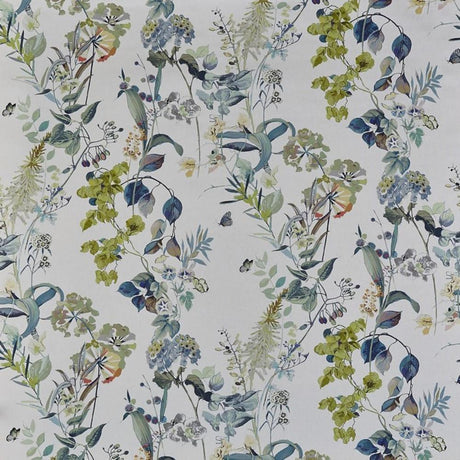 Bougainvillea Made to Measure Roman Blind Waterfall 3
