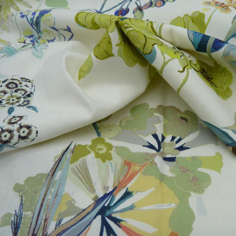 Bougainvillea Made to Measure Roman Blind Waterfall 2